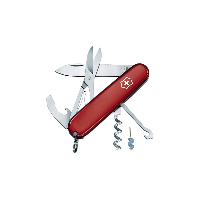 COUTEAU MULTIFONCTIONS VICTORINOX COMPACT ROUGE