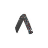 COUTEAU QSP PENGUIN PLUS CARBONE TITANE LAME NOIRE