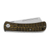 COUTEAU QSP HEDGEHOG FIBRE DE CARBONE OR