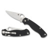 COUTEAU PARA MILITARY 2 G-10 BLACK PLAINEDGE