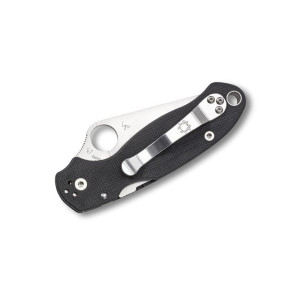 COUTEAU SPYDERCO PARA 3 G10 NOIR