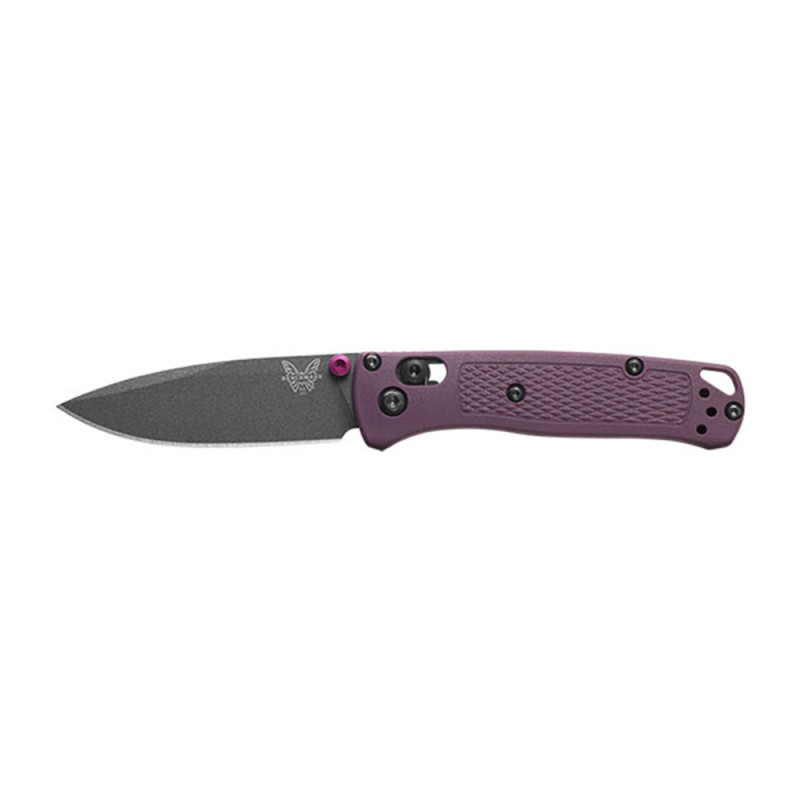 COUTEAU BENCHMADE MINI BUGOUT GRIVORY VIOLET