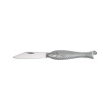 COUTEAU MIKOV POISSON ARGENTÉ 50MM