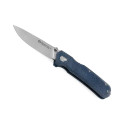 COUTEAU MASERIN PULSE MICARTA BLEU