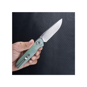 COUTEAU SRM MANCHE G10 JADE