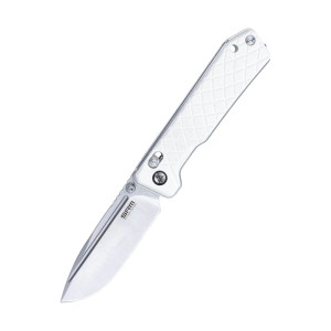 COUTEAU SRM MANCHE G10 BLANC