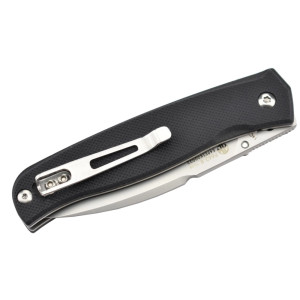 COUTEAU RUIKE P662B MANCHE G10 NOIR LAME SHEEPFOOT