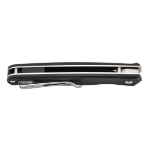 COUTEAU RUIKE P661B MANCHE G10 NOIR LAME DROP POINT