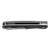 COUTEAU RUIKE P661B MANCHE G10 NOIR LAME DROP POINT
