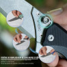 COUTEAU TACRAY LAMES INTERCHANGEABLES MANCHE NOIR