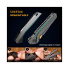 COUTEAU REMETTE TITANE NOIR SANS VIS RTWK1-F