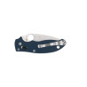 COUTEAU SPYDERCO MANIX 2 BLEU G10