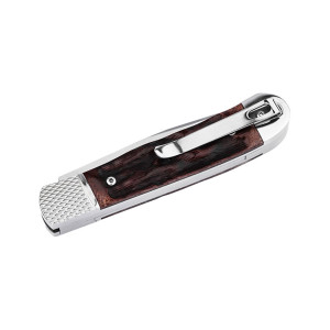 COUTEAU BÖKER PLUS HIDDEN RELEASE TRAPPER OS D'APPALOOSA