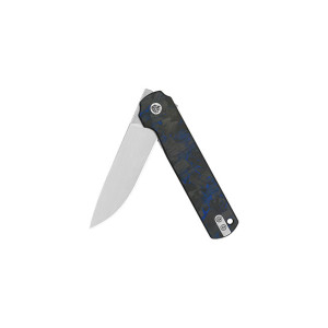 COUTEAU QSP LARK CARBONE / G10 BLEU