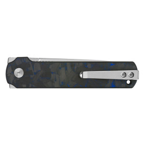 COUTEAU QSP LARK CARBONE / G10 BLEU