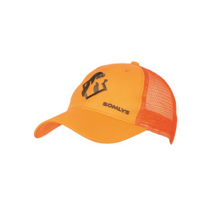 CASQUETTE SOMLYS MAILLE ORANGE