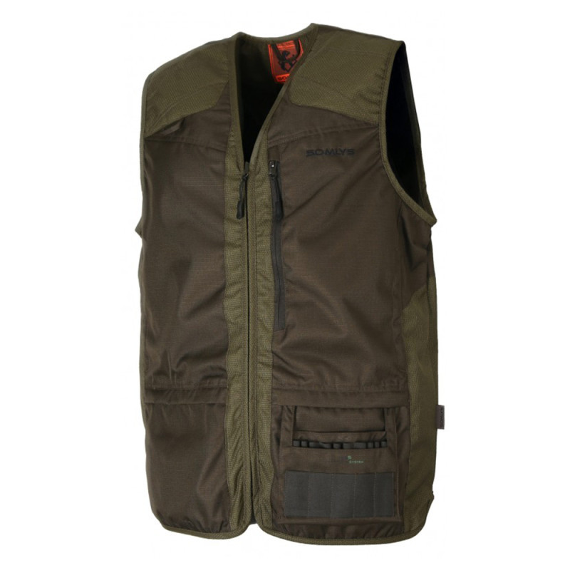GILET SOMLYS BÉCASSE KAKI