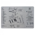 TAPIS DE DÉMONTAGE GLOCK GRIS GEN5