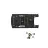 PLATINE DE FIXATION BERETTA 92 E03818 TYPE A