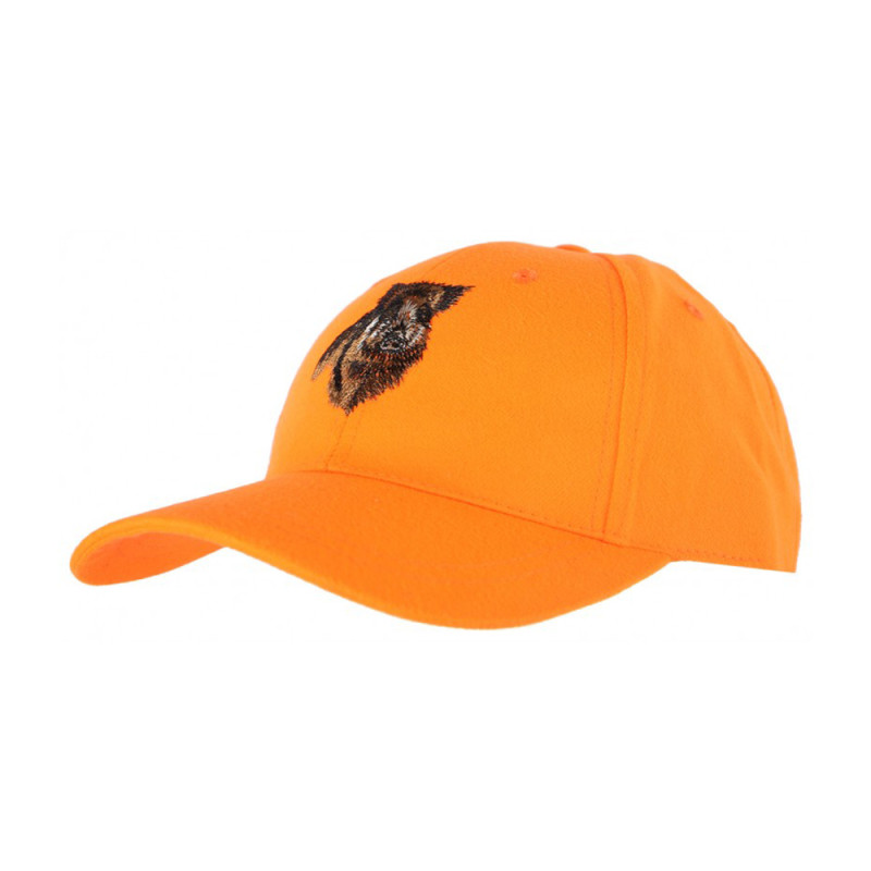 CASQUETTE TREELAND SANGLIER ORANGE