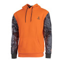SWEAT A CAPUCHE TREELAND ORANGE CAMO