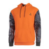 SWEAT A CAPUCHE TREELAND ORANGE CAMO