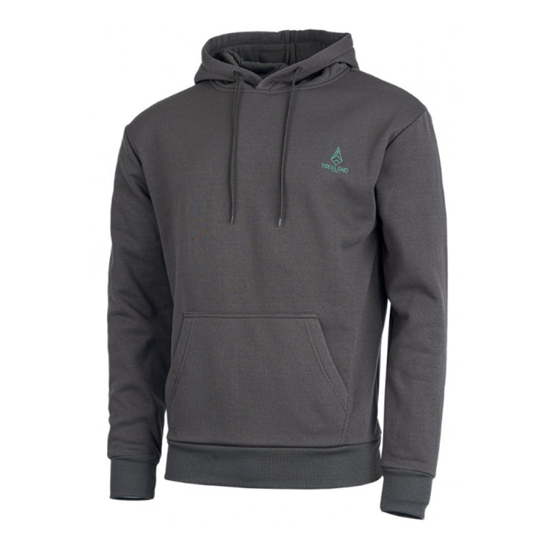 SWEAT À CAPUCHE TREELAND VERT ENFANT