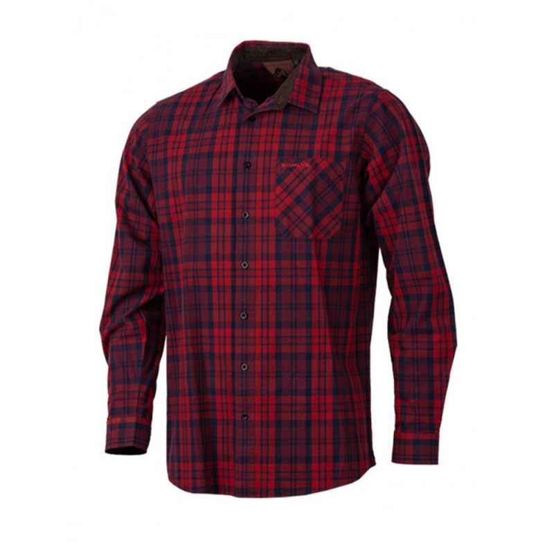 CHEMISE SOMLYS CARREAUX ROUGE