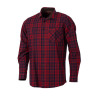 CHEMISE SOMLYS CARREAUX ROUGE