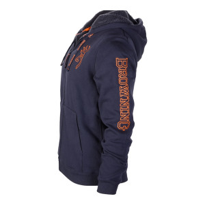SWEAT A CAPUCHE BROWNING SNAPSHOT SHERPA BLUE