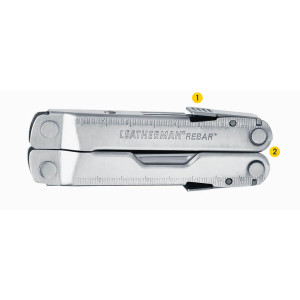 PINCE LEATHERMAN REBAR HEATHERED CRANBERRY