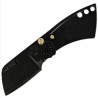 COUTEAU MAX KNIVES X TORPEN µSEPIA BLACK SERIE