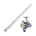 ENSEMBLE SRT CANNE CARP INSTINCT CTX + MOULINET PROCEED EFI FD