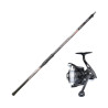 ENSEMBLE SRT CANNE FISH INSTINCT MYSTERY TELEPIKE + MOULINET MEKA EFI FD