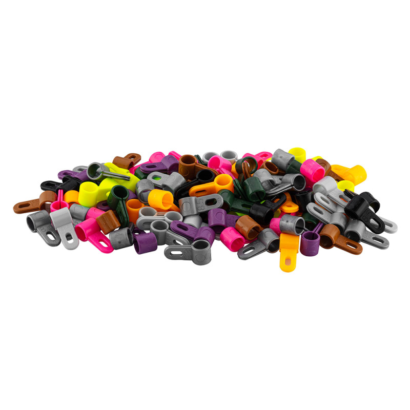 BAGUES D'ATTACHE EN PLASTIQUE POUR APPELANTS GABIONS PAR 10