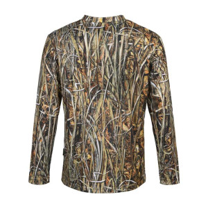 T-SHIRT MANCHES LONGUES PERCUSSION GHOST CAMO WET