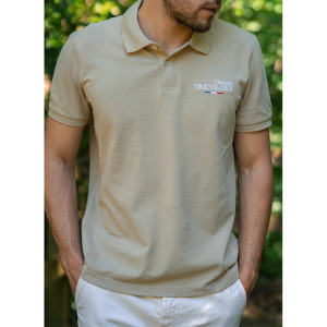 POLO CHASSE TRICOLORE WET SAND