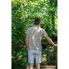 POLO CHASSE TRICOLORE WET SAND