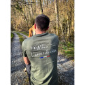 T-SHIRT CHASSE TRICOLORE L'AMOUR DU CHIEN