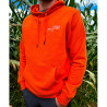 SWEAT CHASSE TRICOLORE ORANGE