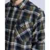 CHEMISE PINEWOOD HARJEDALEN VERT/BLEU MARINE