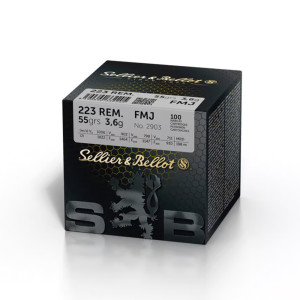 MUNITIONS SELLIER & BELLOT 223 REMINGTON 55GR X100 V341872