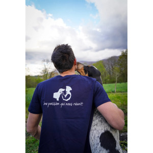 T-SHIRT CHASSE TRICOLORE...