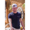 T-SHIRT CHASSE TRICOLORE UNE PASSION QUI NOUS REUNIT - NAVY
