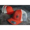CASQUETTE AMERICAINE LE PAIRON BÉCASSIER ORANGE