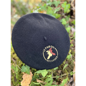 BÉRET LE PAIRON BECASSIER NOIR