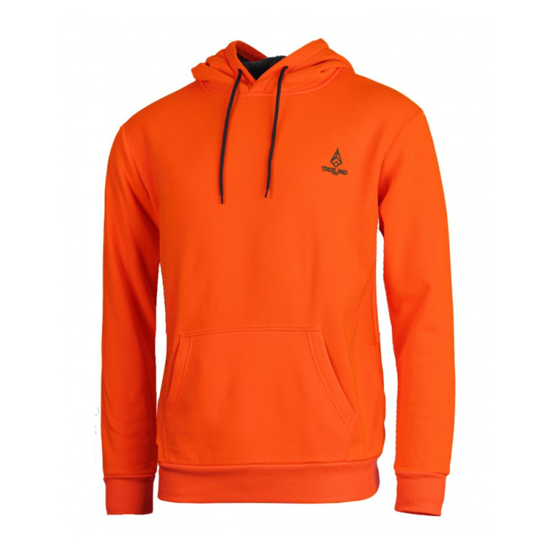SWEAT A CAPUCHE TREELAND ORANGE ENFANT