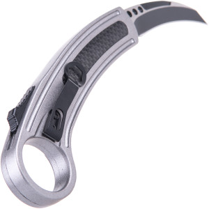 COUTEAU MAX KNIVES KARAMBIT OTF MANCHE ALU
