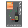 PACK COLLIER GPS GARMIN ALPHA 300F TT25F