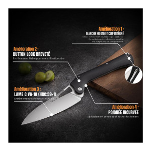 COUTEAU DE CUISINE PLIANT TACRAY GRAND MODELE